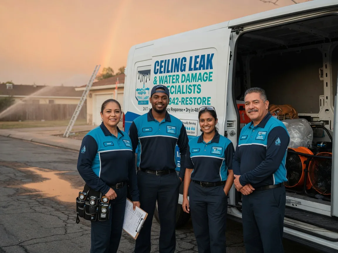 Ceiling Leak Cleanup company in Dickey, ND